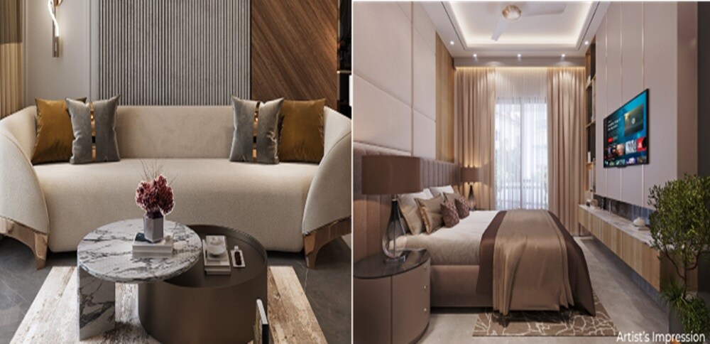 Agarwal Sky Heights Apartment Interiors