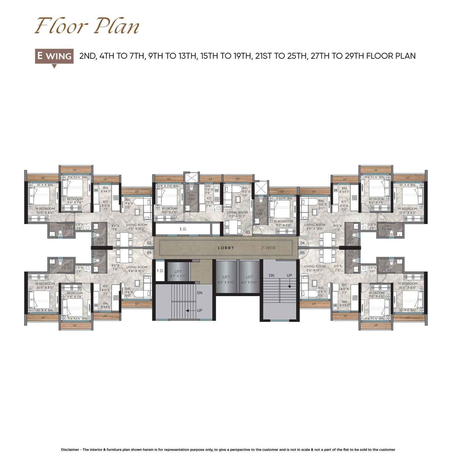 Agarwal Sky Heights Floor Plans 2