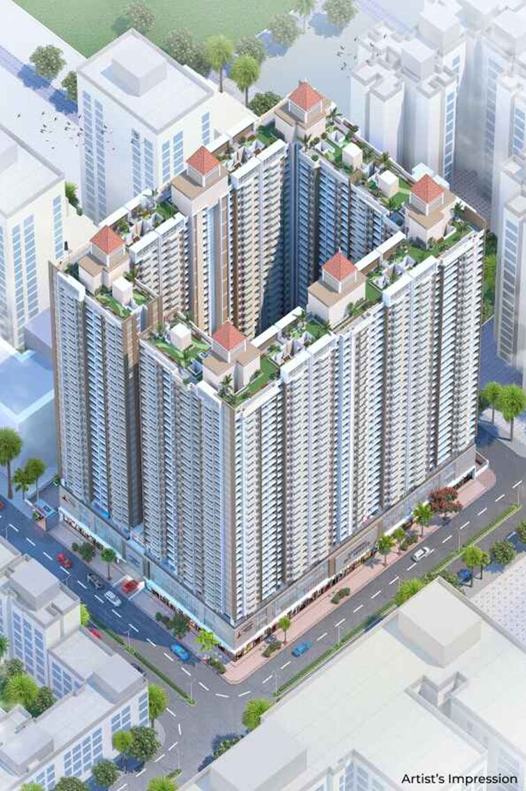 Agarwal Sky Heights Tower View
