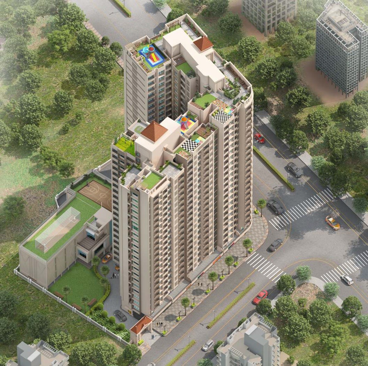 Agarwal Skyrise Tower View 3