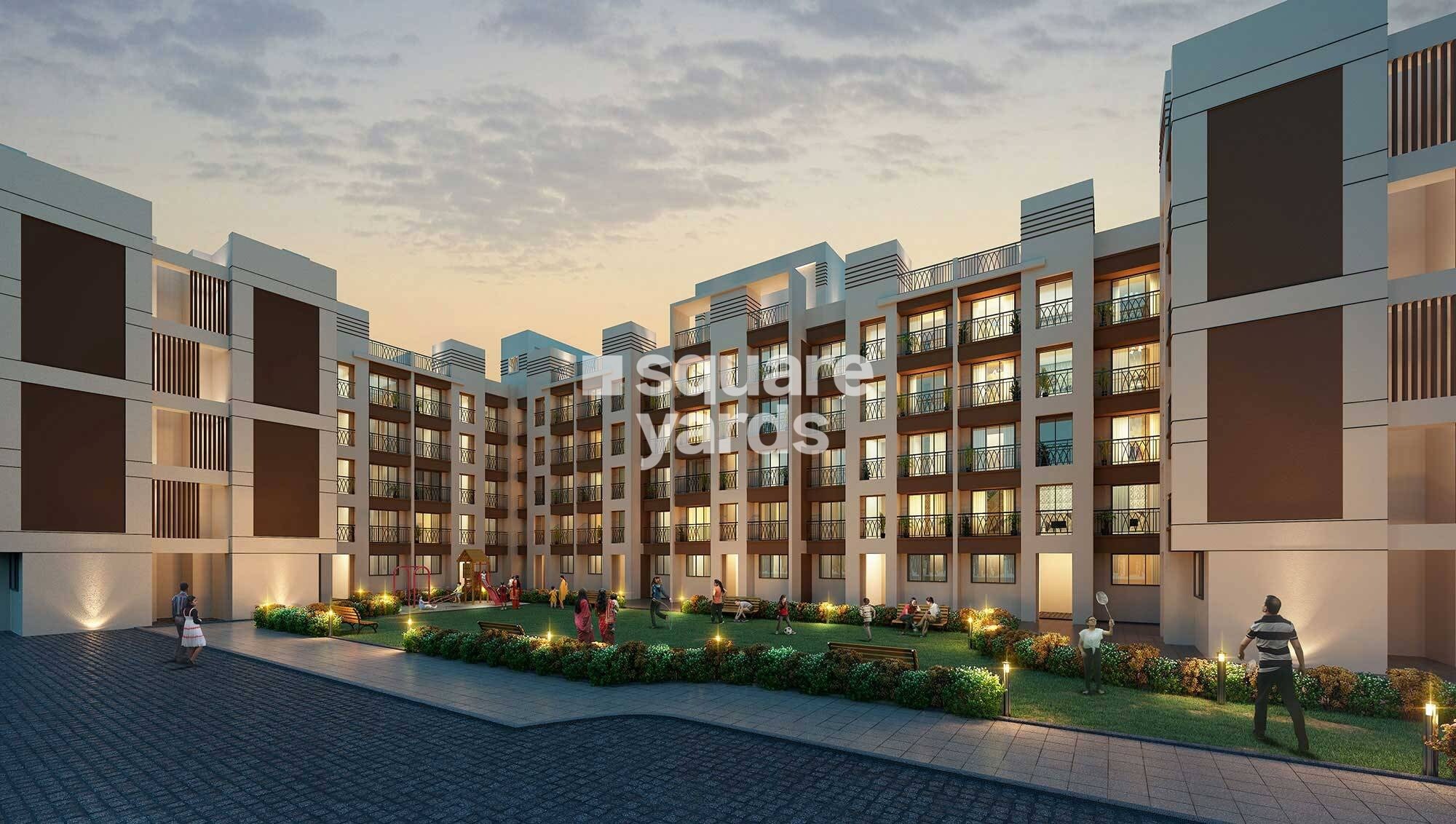 Ajmera Vishwa Nagri Tower View 2