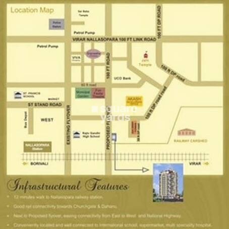 Akash Arpan Residency Location Image