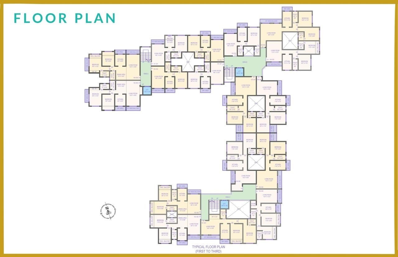 Anmol Landmark Floor Plans