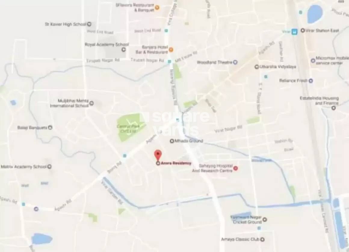 Anora Residency Location Image