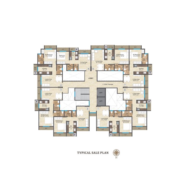 Apna Shree Gayatri CHS Floor Plans