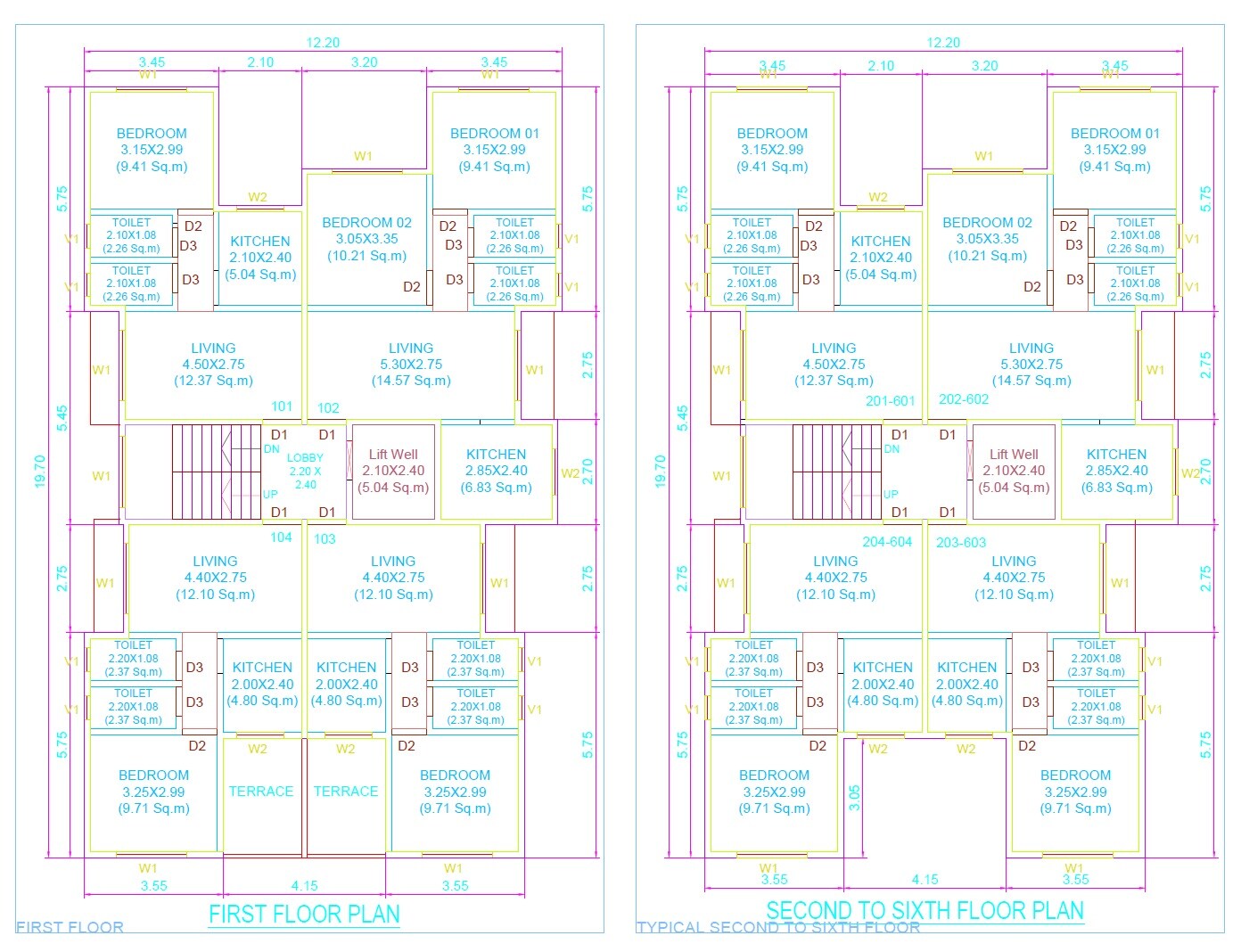 Arihant Radha Krishna Apartments Floor Plans