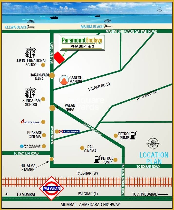 AV Paramount Enclave Location Image