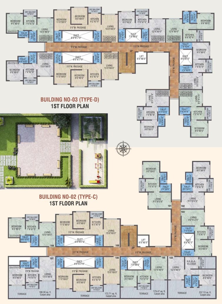 AV Smart City Floor Plans