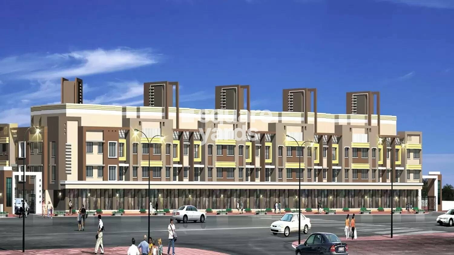 B R Housing Balaji Complex Tower View