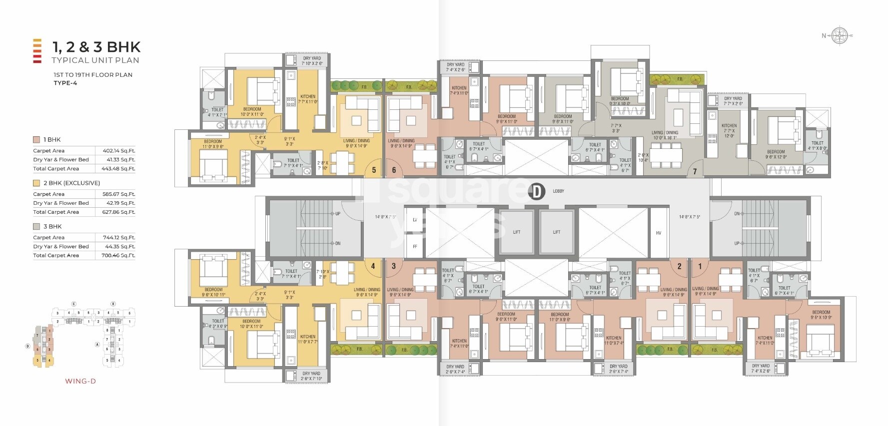 Bachraj Legend Floor Plans 1