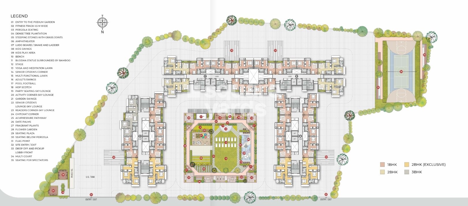 Bachraj Legend Master Plan Image