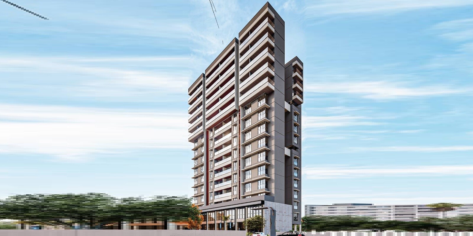 Bafna The Upper West residential project in Mahim