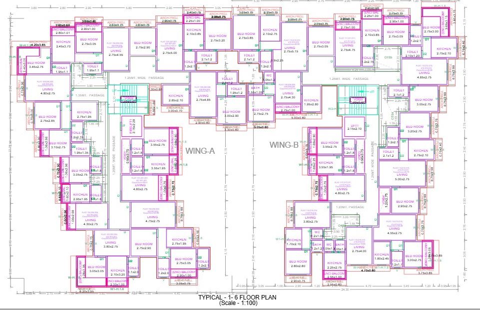 Blue Oak Antriksh Floor Plans