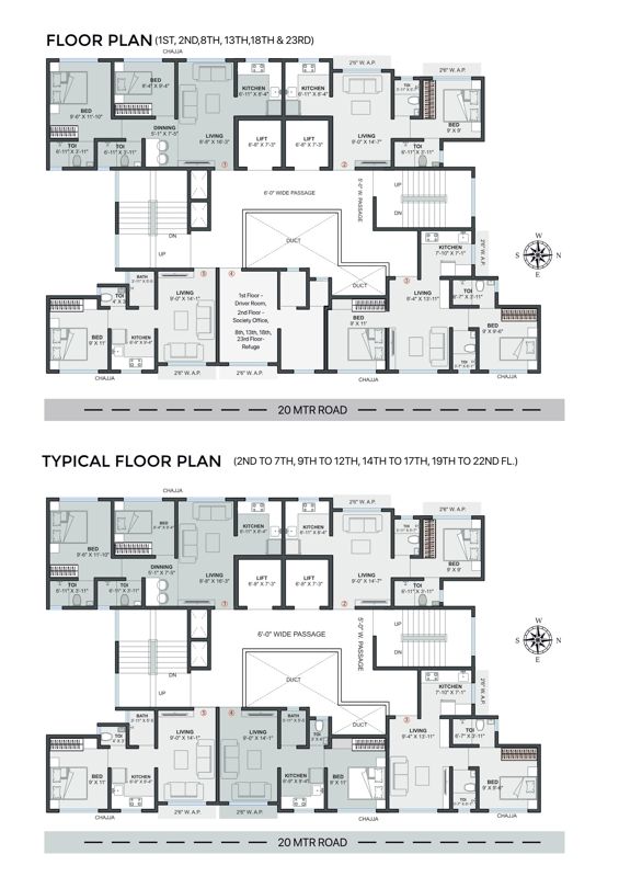 Brickwork Anant Shree Floor Plans