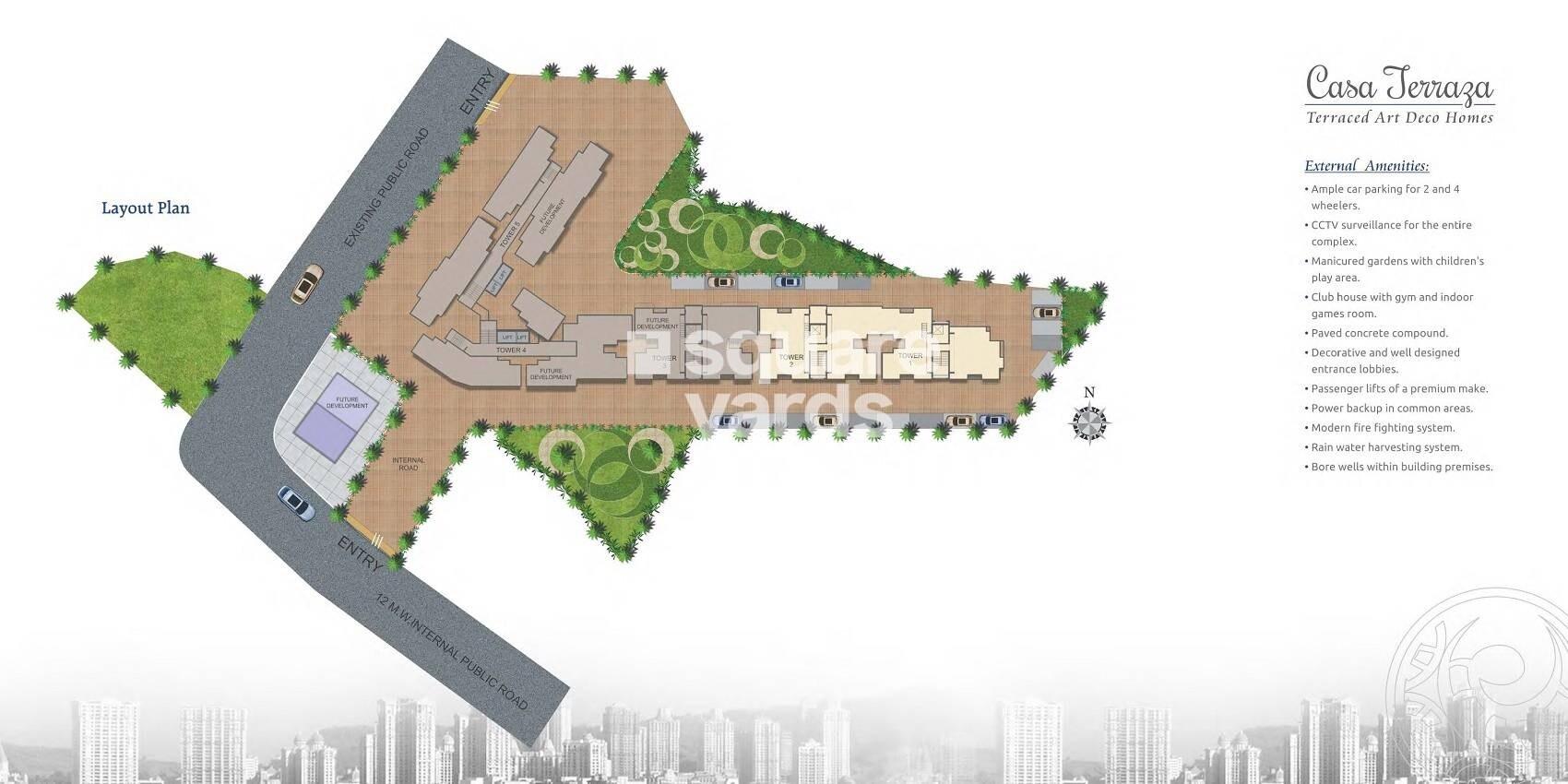 Casa Terraza - Terraced Art Deco Homes Master Plan Image