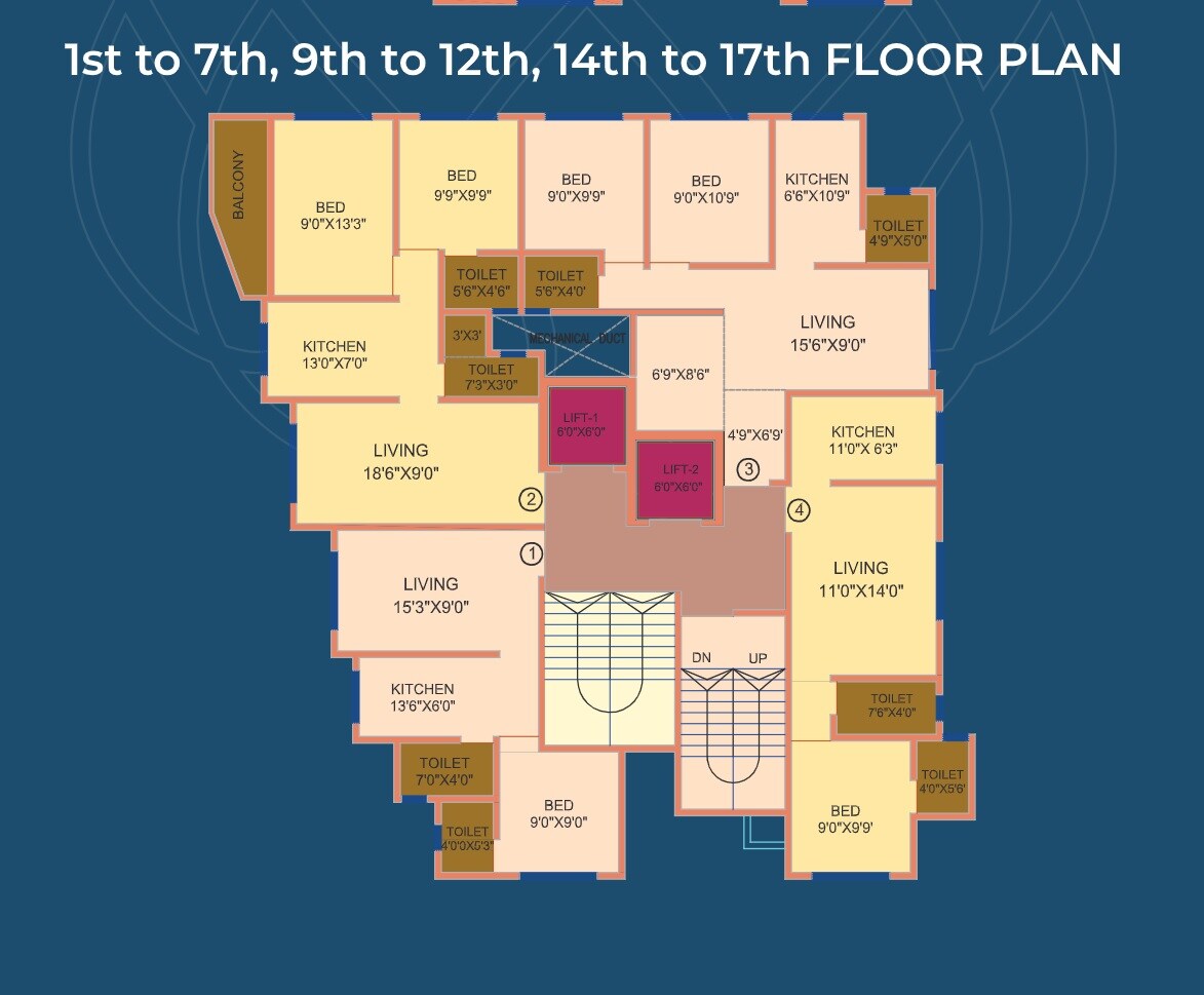 Chaitanya Signature Floor Plans