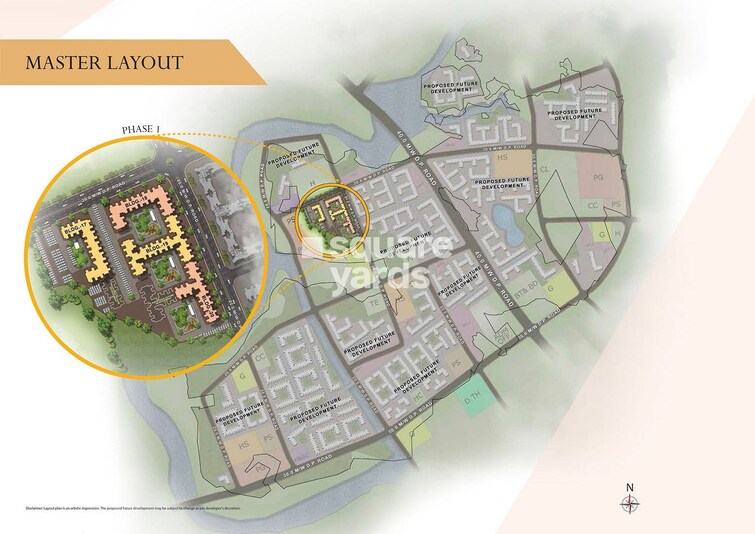Conceptual Suraksha Smart City Phase I Master Plan Image