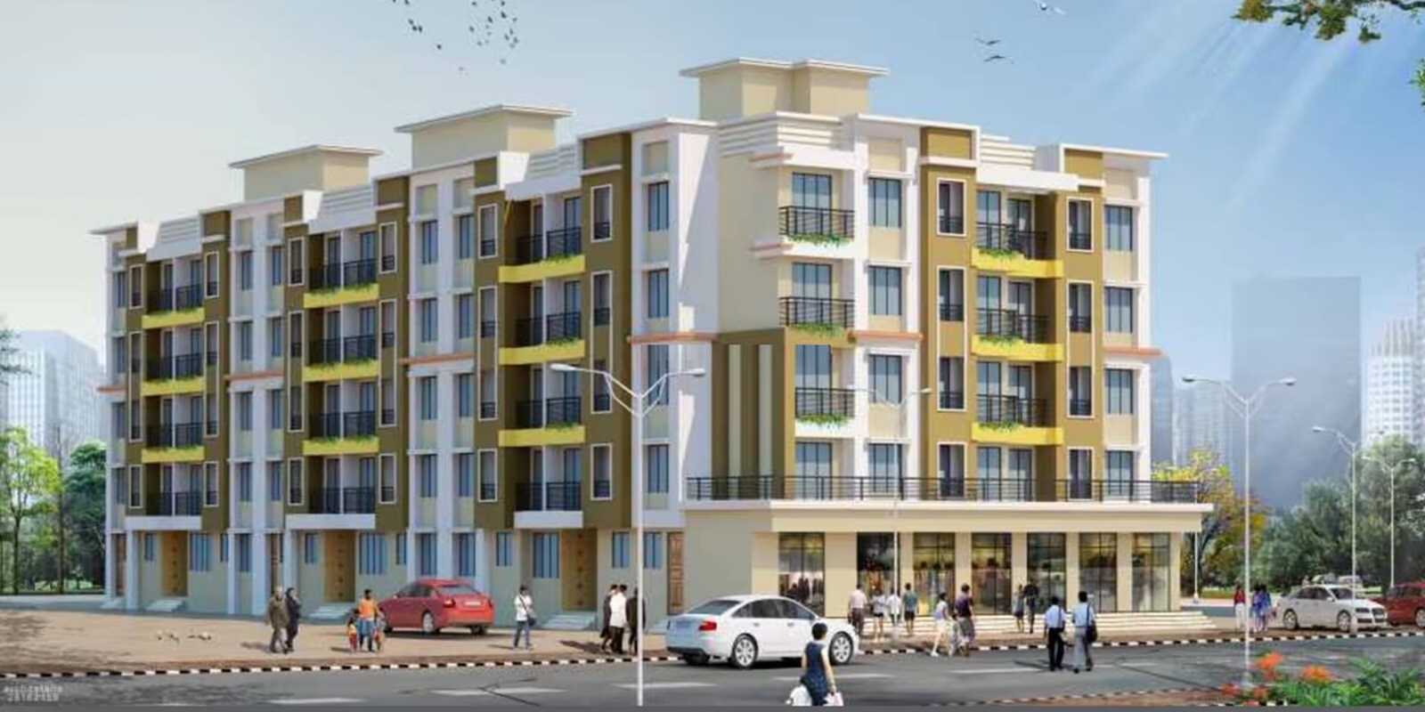 Cosmos Paradise residential project in Betegaon