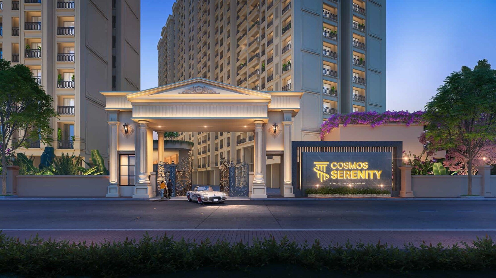 Cosmos Senenity Entrance View