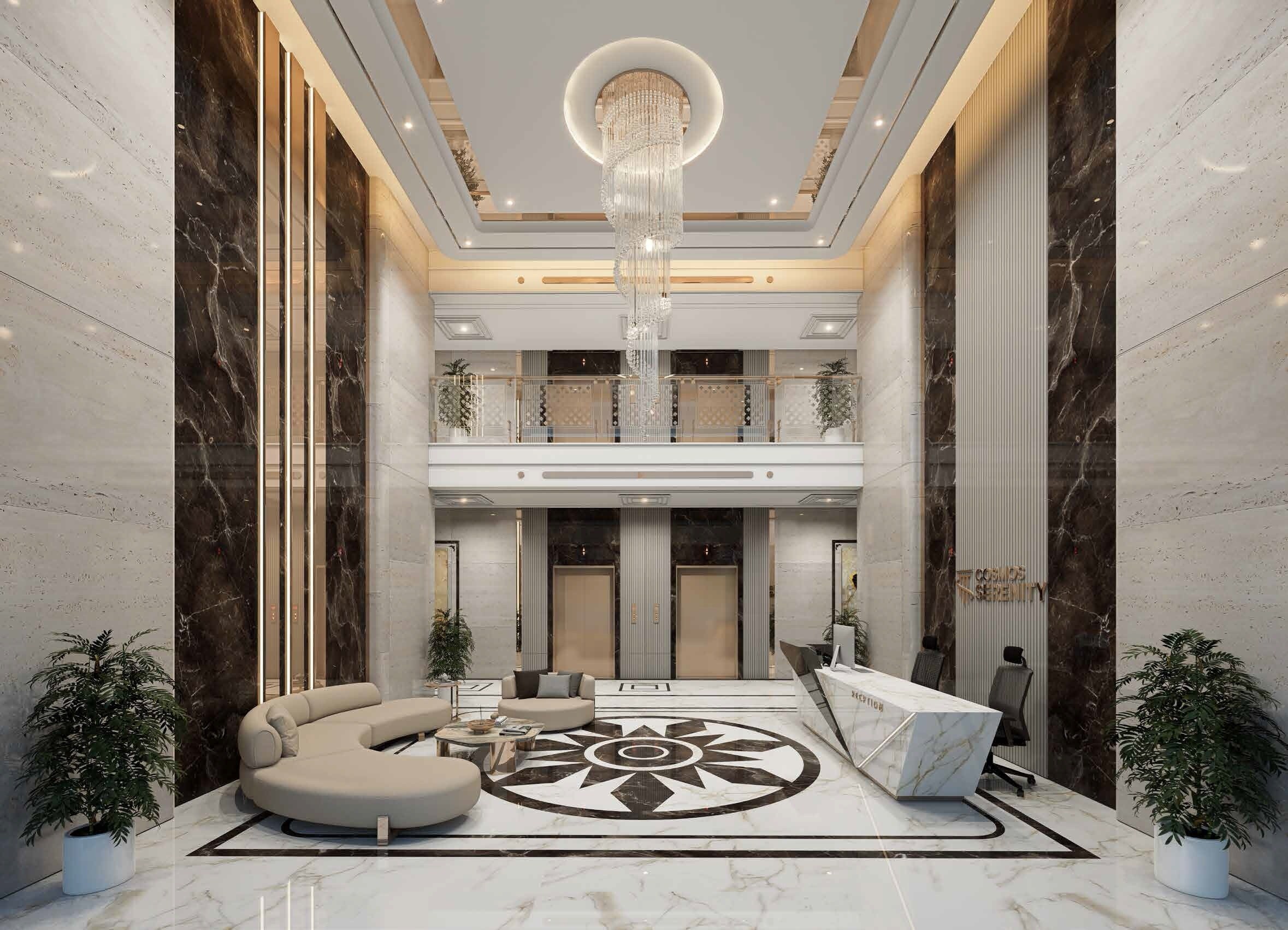 Cosmos Senenity Lift Lobby Image