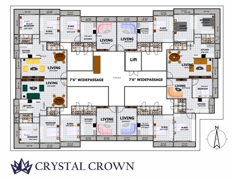 Crystal Crown Floor Plans