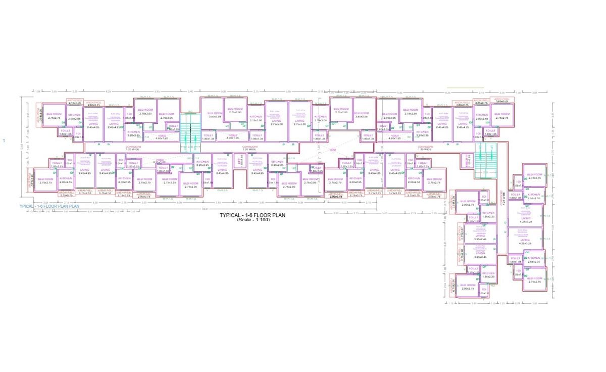 Crystal Musavvir Residency Floor Plans