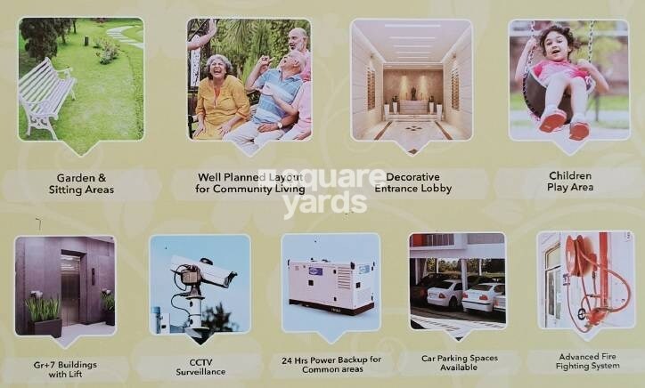 D S Aaradhya Apartment Amenities-Features