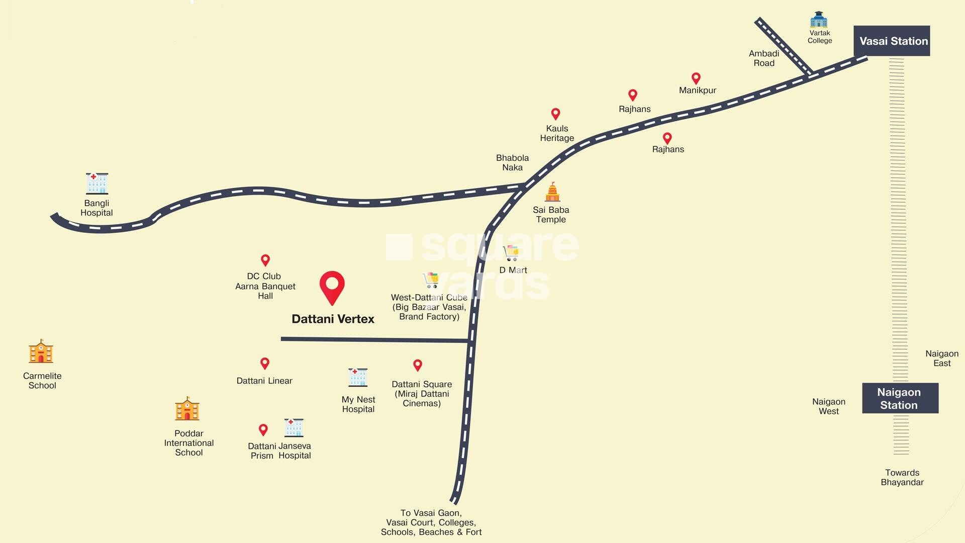 Dattani Vertex Wing CD Phase III Location Image