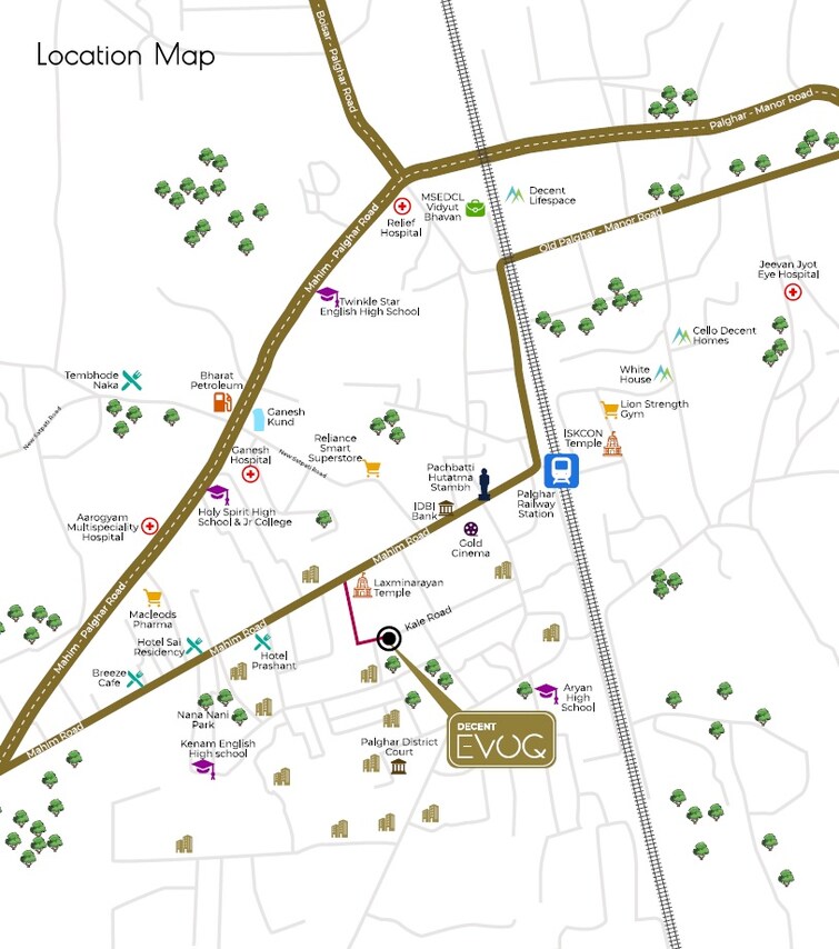 Decent Evoq Location Image