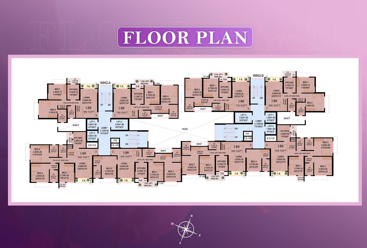 Delight Divine Orchid Floor Plans
