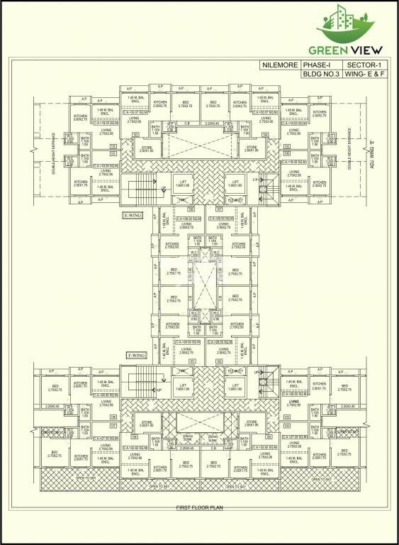 Delight Green View Apartment Floor Plans 3