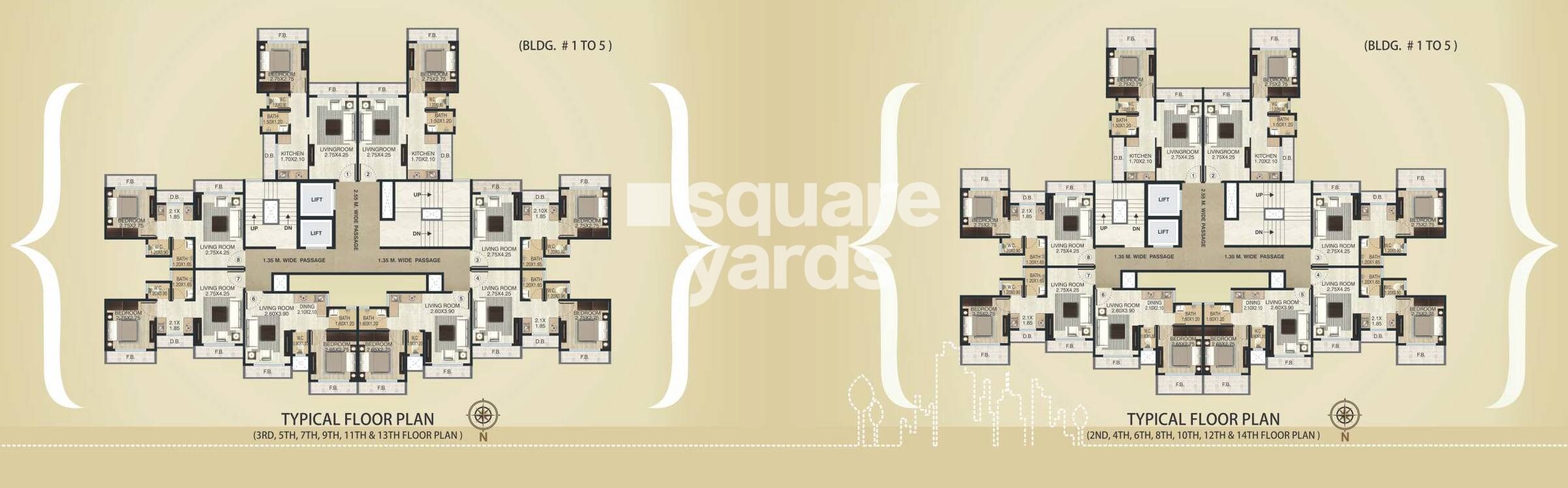 DGS Sheetal Deep Floor Plans