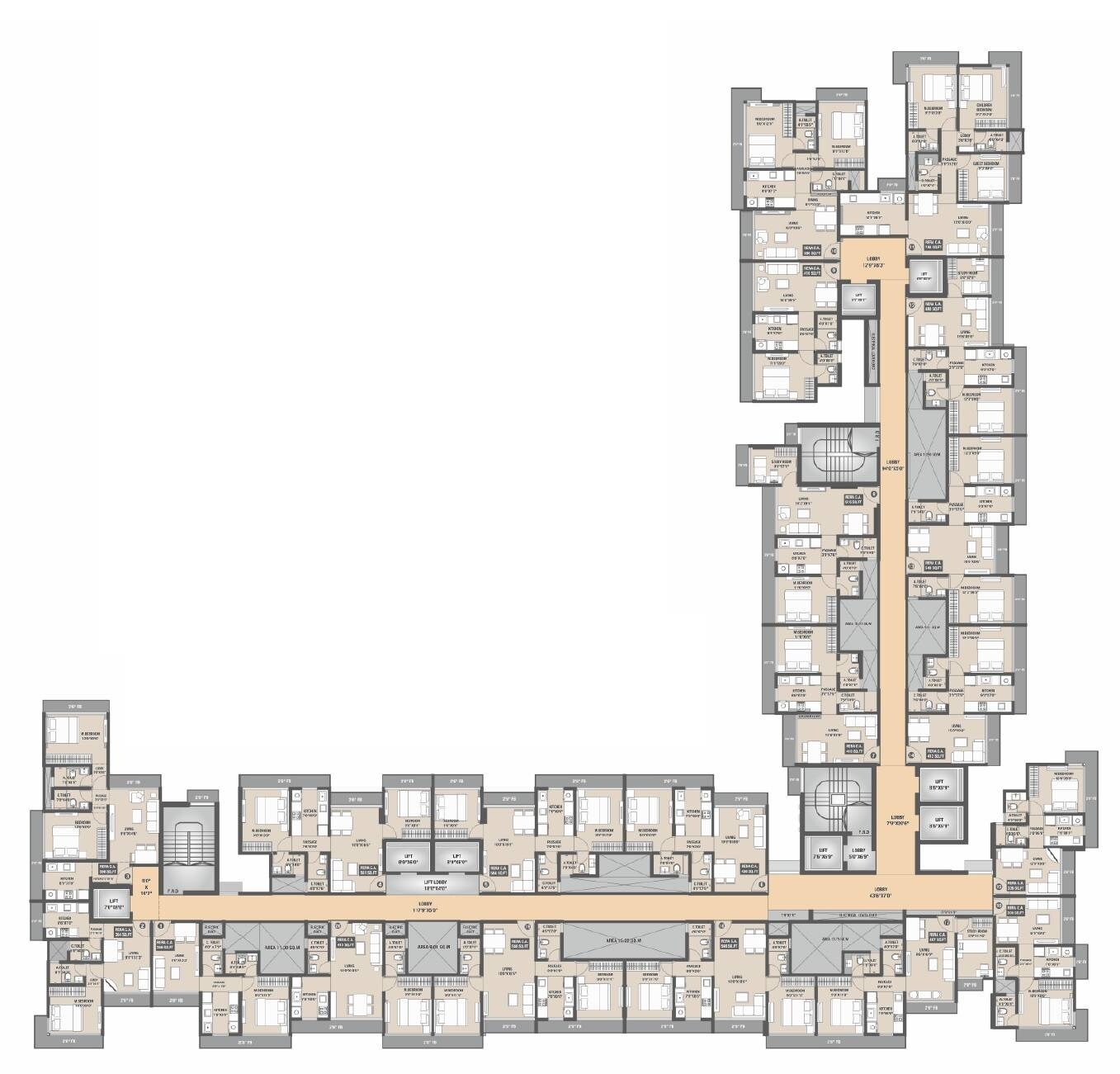 DGS Sheetal Mayra Floor Plans