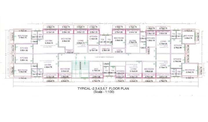 Dhanraj Dhananjay Elite Floor Plans