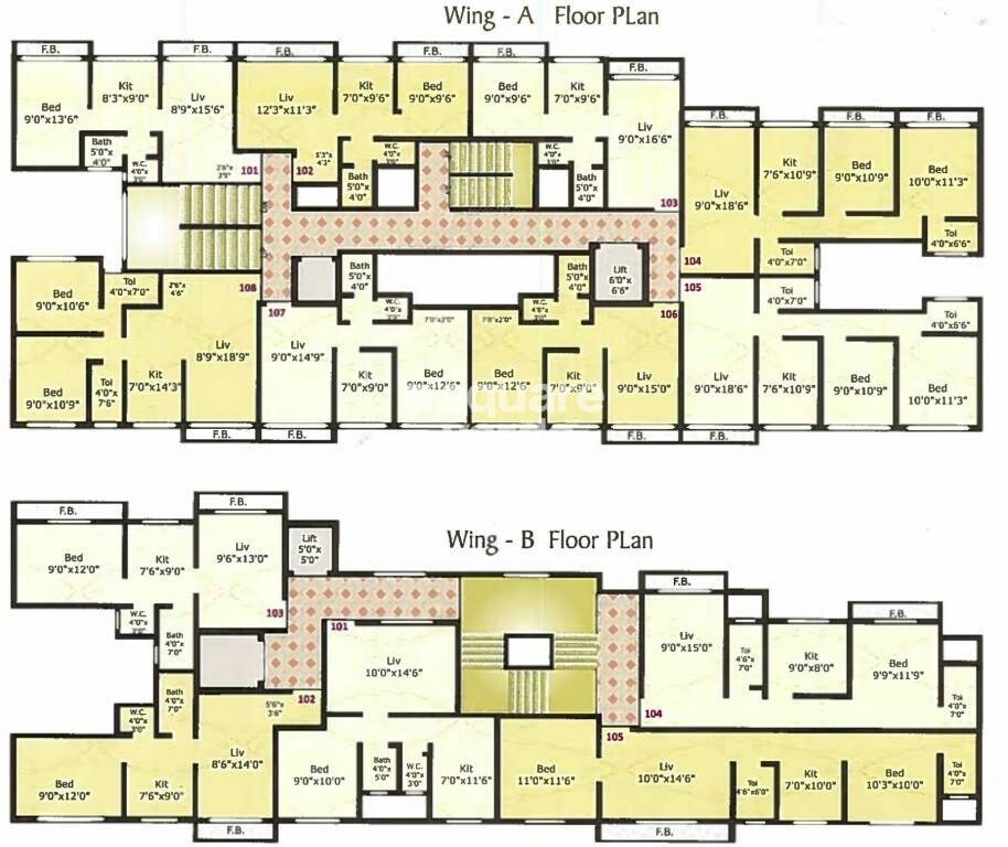 Dishant Divyal Heights Floor Plans