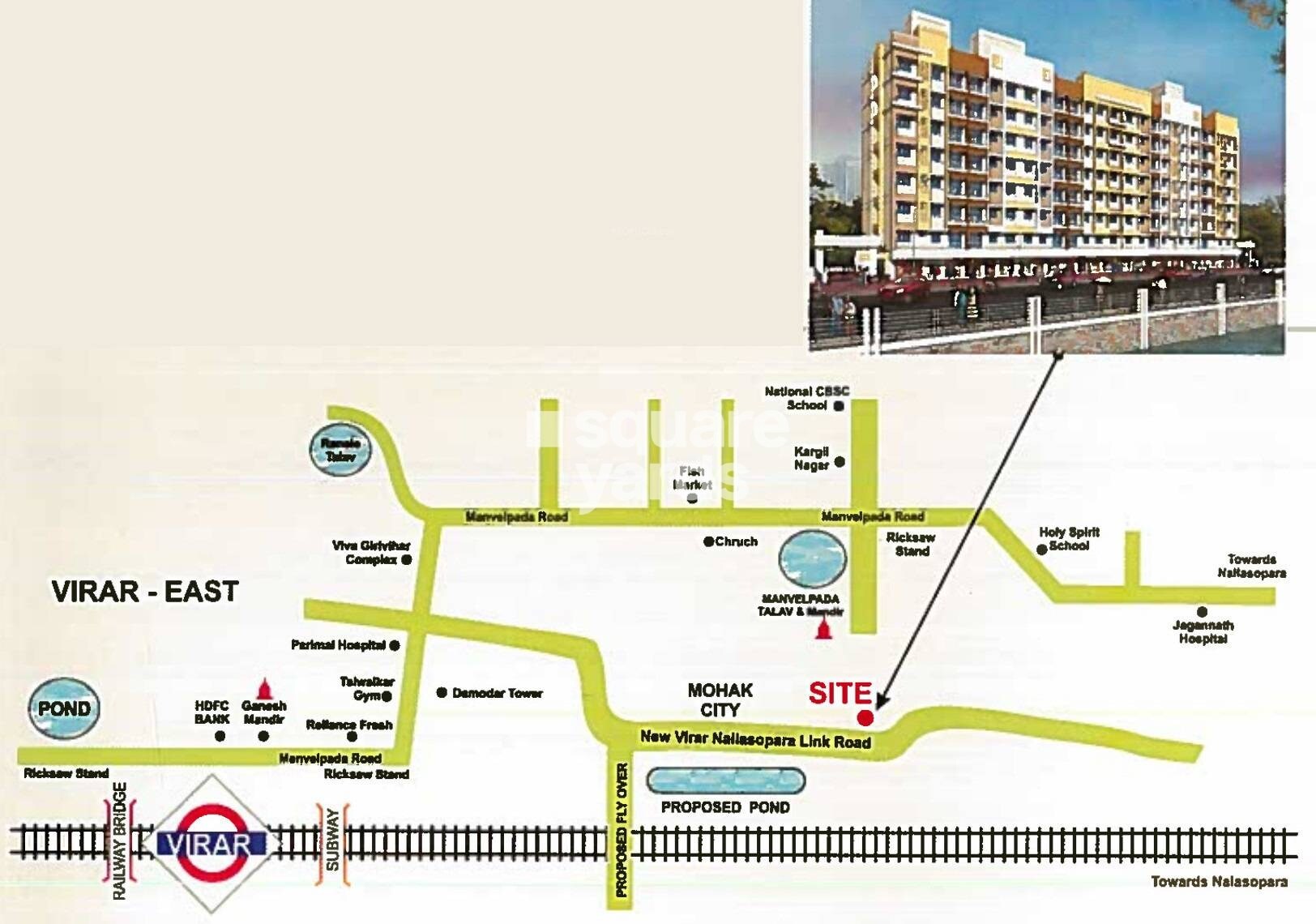 Dishant Divyal Heights Location Image