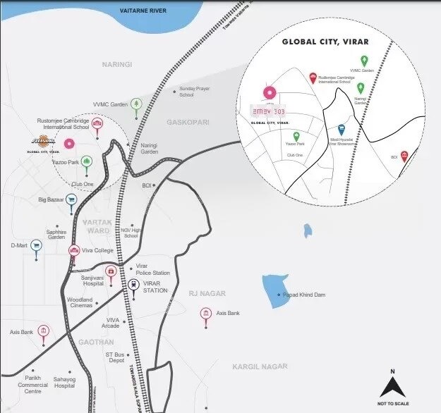 Evershine Amavi 303 Phase 1 Location Image