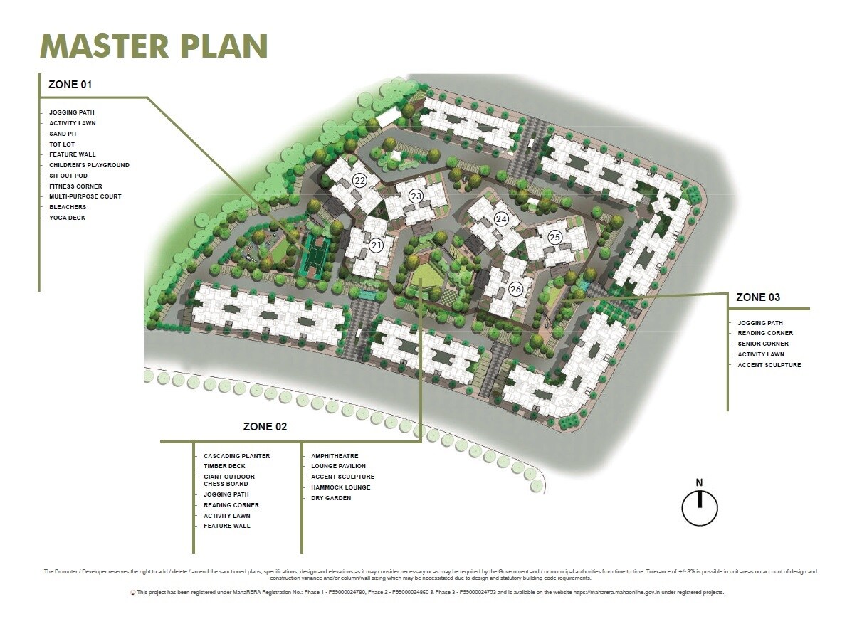 Evershine Amavi 303 Phase 1 Master Plan 1