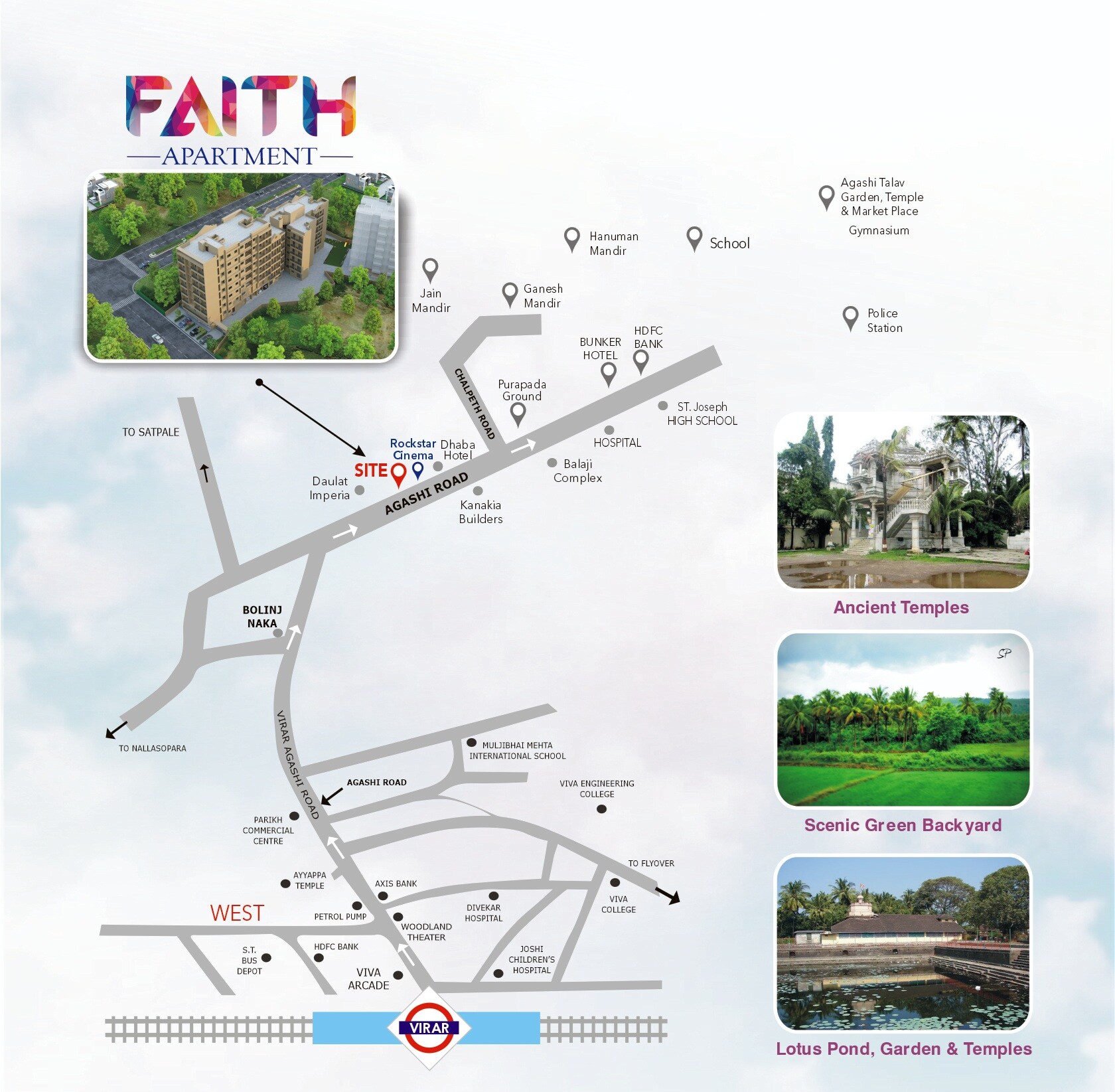 Faith Apartment Location Image