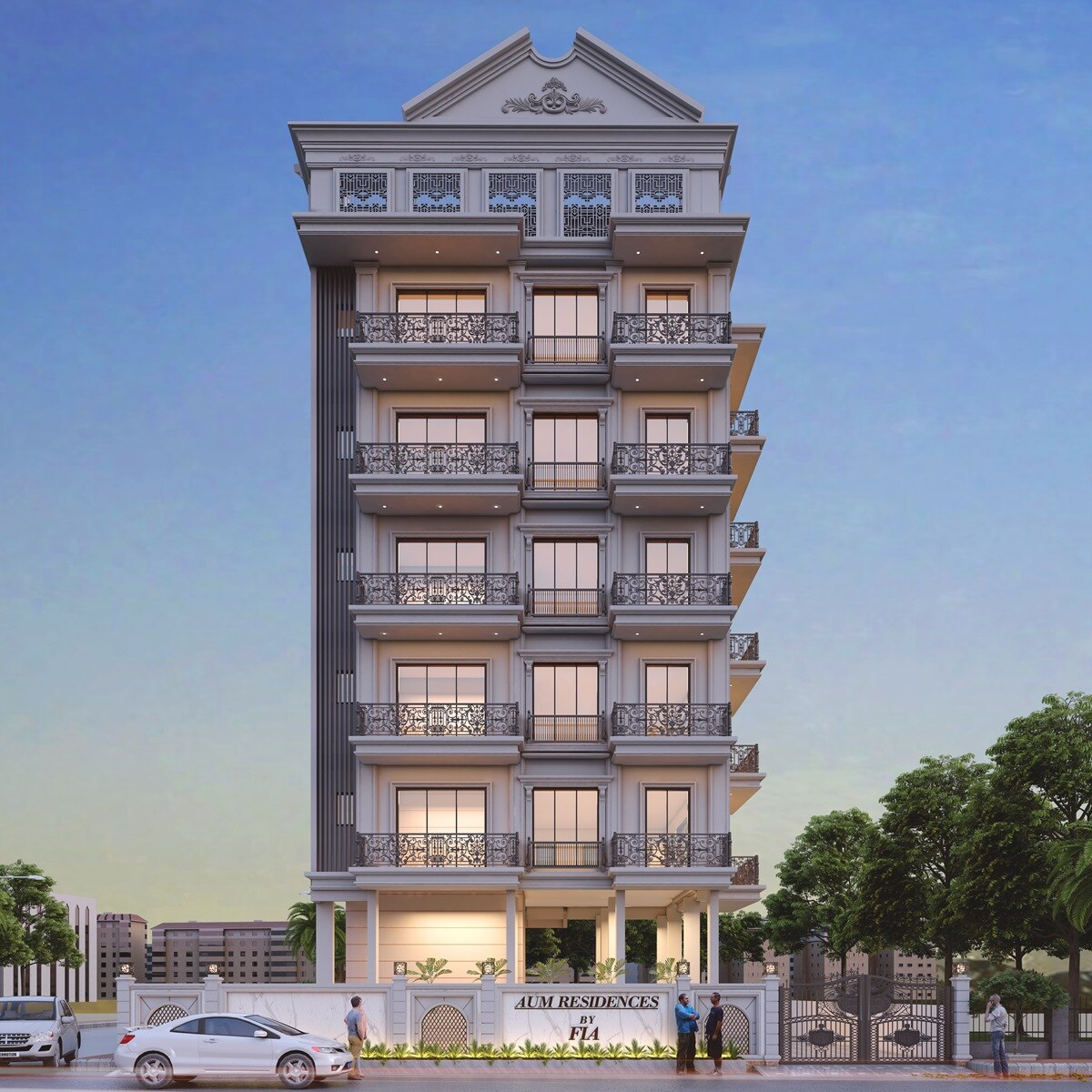 Fia Aum Residences Apartment Exteriors