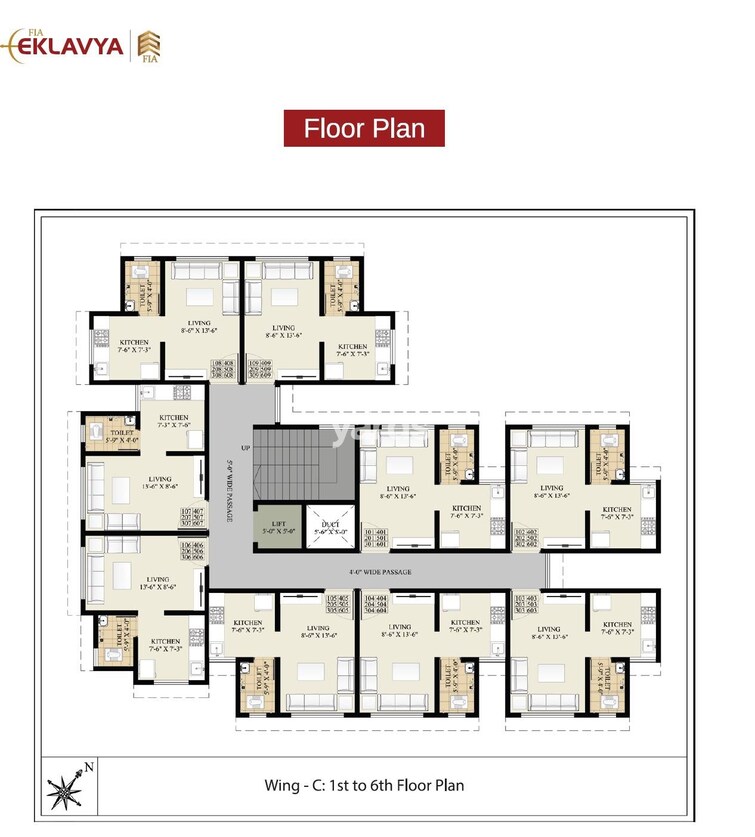 Fia Eklavya Floor Plans 4