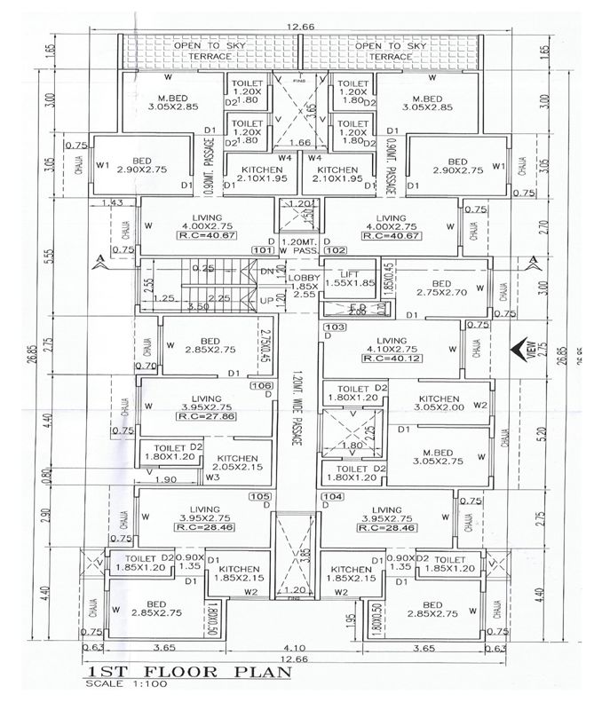 Fia Vidhira Floor Plans