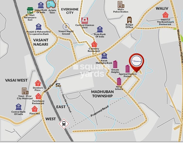 Frenny Platinum Tower Location Image