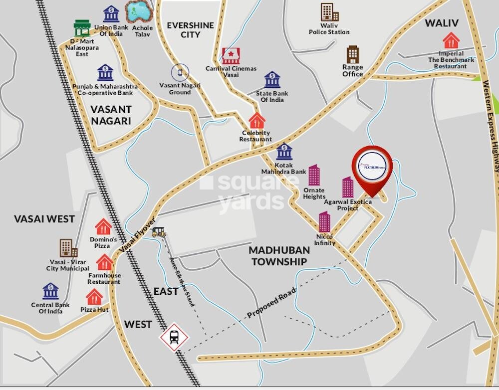 Frenny Platinum Tower Location Image