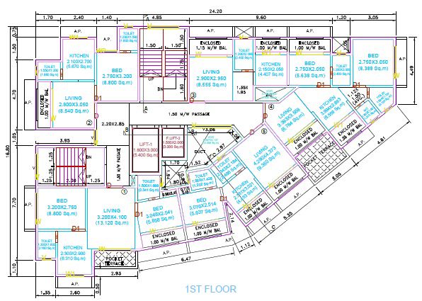 Galaxy Garden Floor Plans