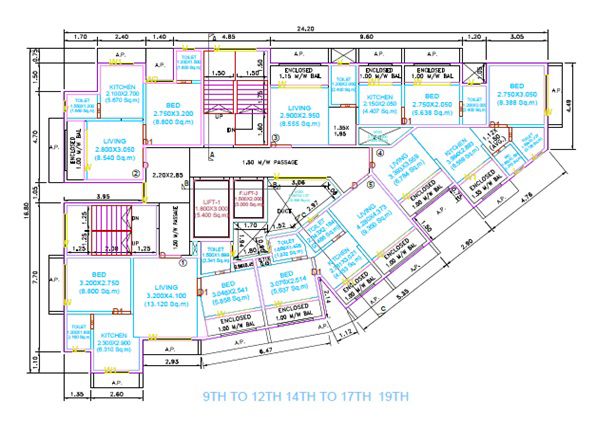 Galaxy Garden Floor Plans 4