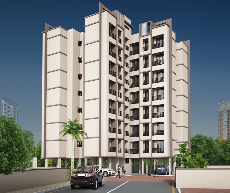 Ganesh Infinity Heights Apartment Exteriors