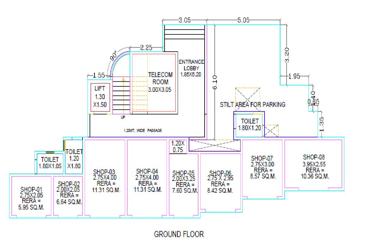 GRS Vartak Tower Floor Plans