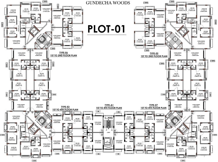Gundecha Woods Floor Plans 1