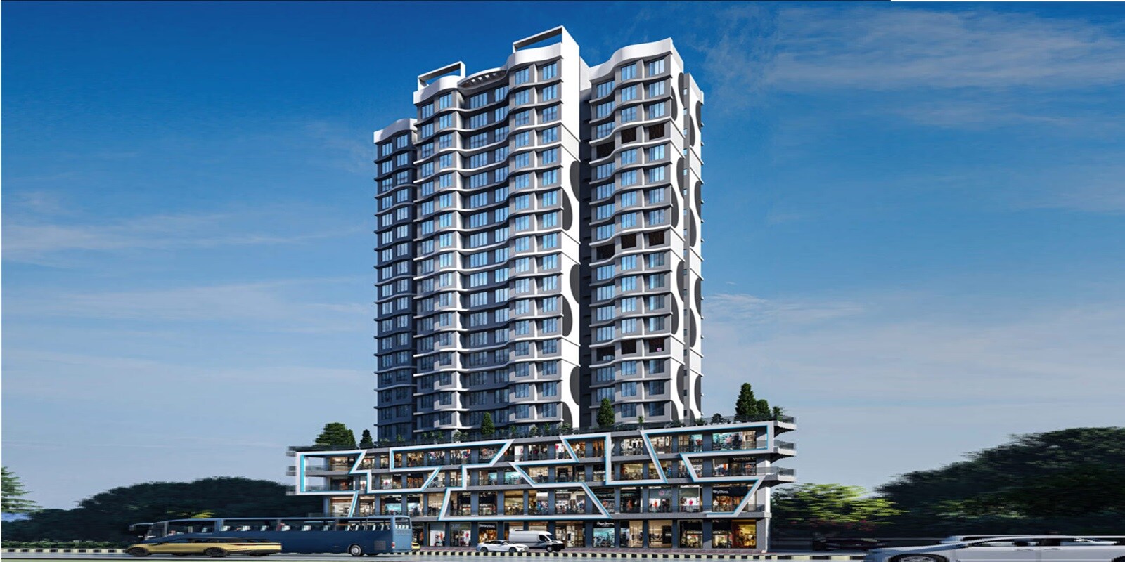 Hayaat Crown Tower, Waliv, Palghar